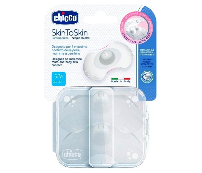 CHICCO Заштита за брадавици силикон с