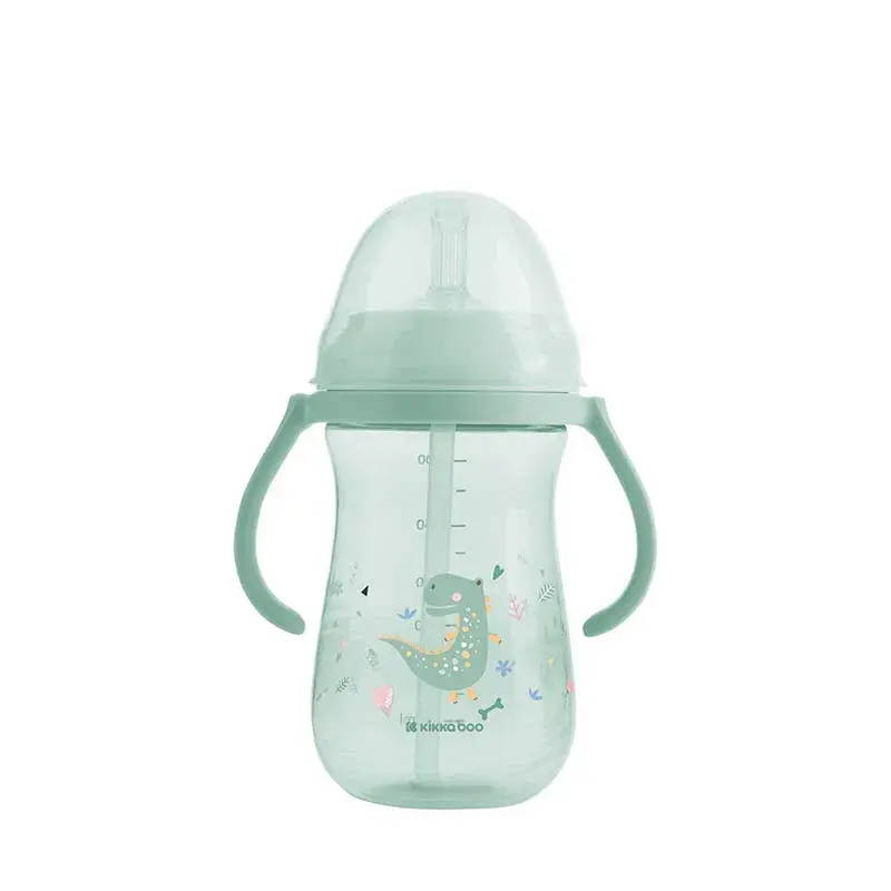 Kikka boo Шише Со Цевка Dino World Минт 300ml