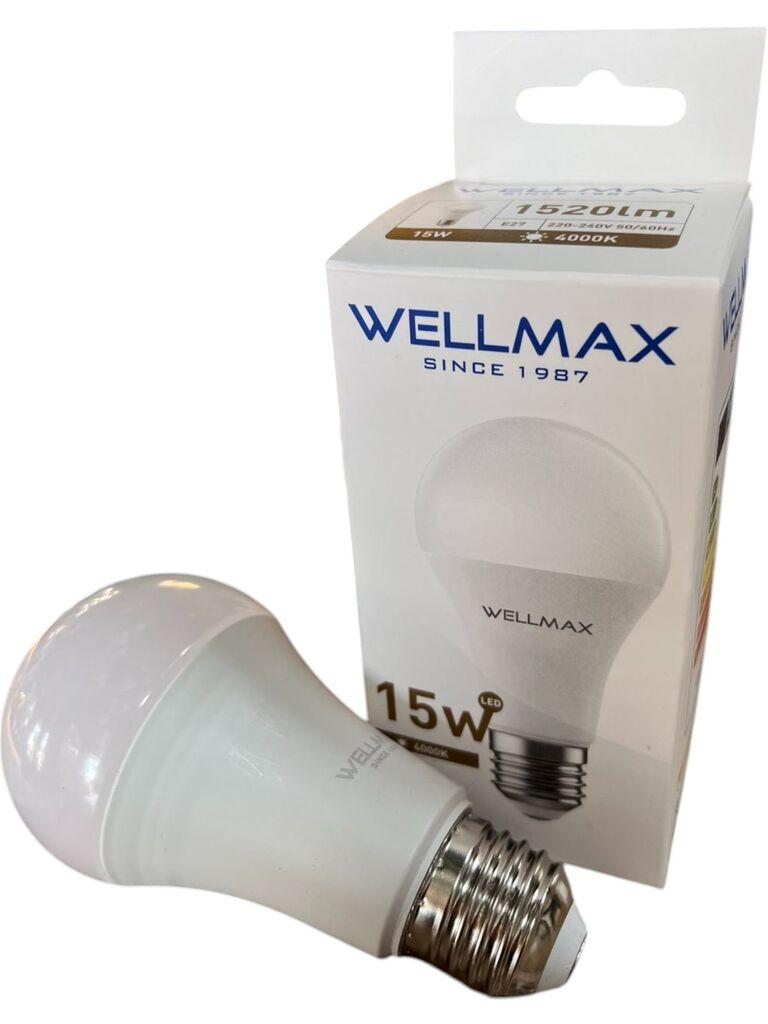 Wellmax -LED Сијалица Е27, 15W, 4000k