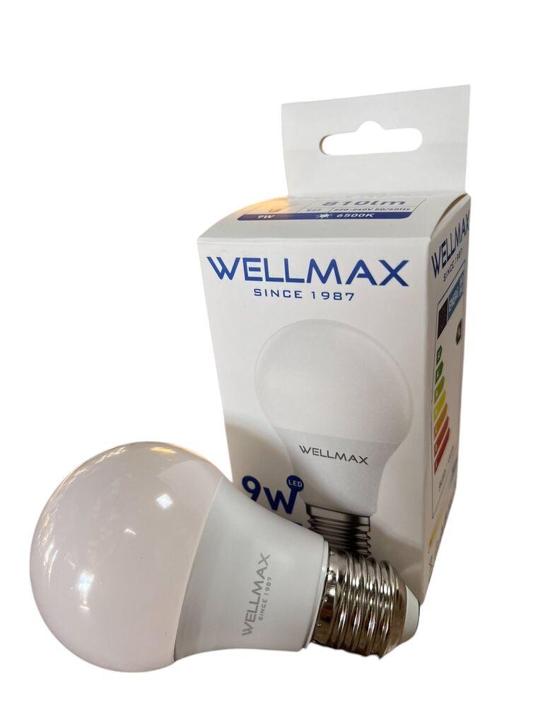 Wellmax -LED Сијалица Е27, 9W, 6500k