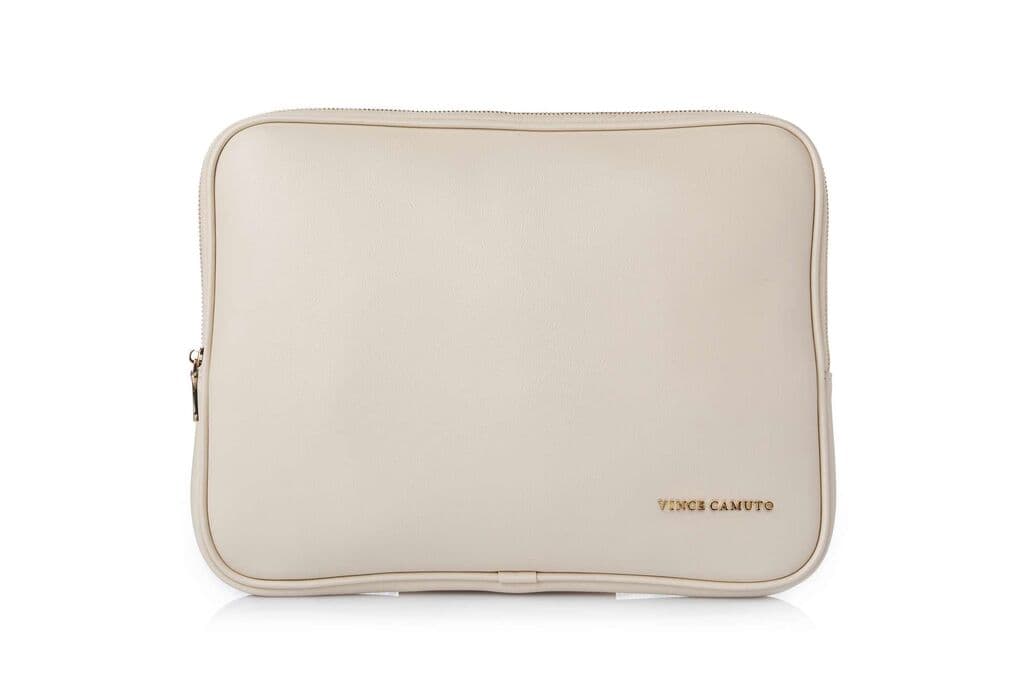 Торба за лаптоп Vince Camuto, 14", 100% полиуретанска кожа, 35 x 4 x 27 см, бела