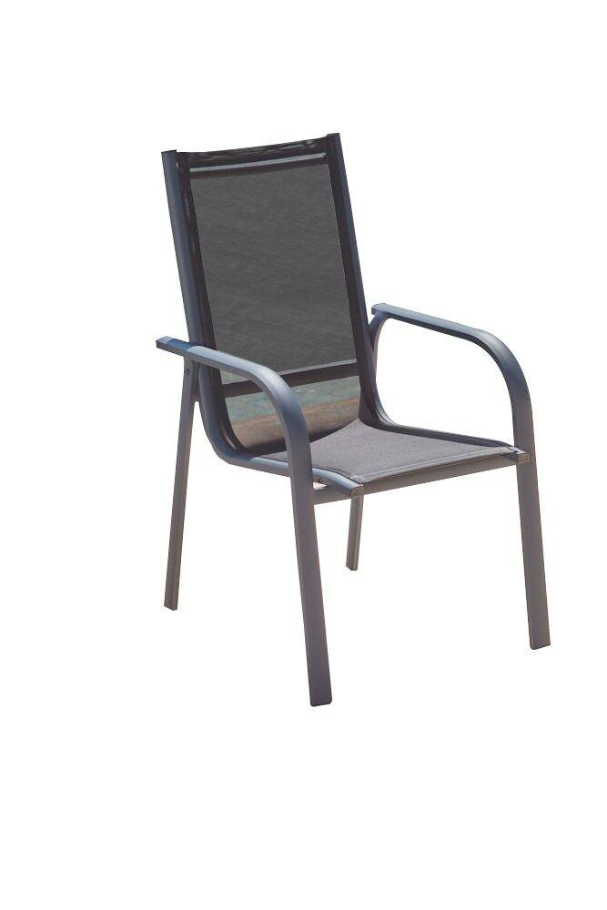 Градинарска столица Hanah Home Lena, 66 x 98 x 59 см, антрацит
