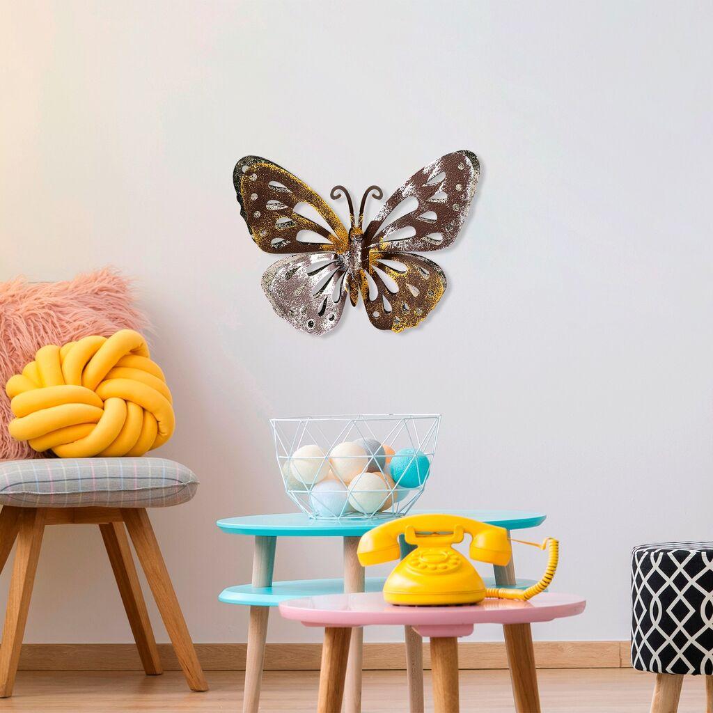 Wallity декорација за dzид Farfalla 2, 22x29 см, шарена