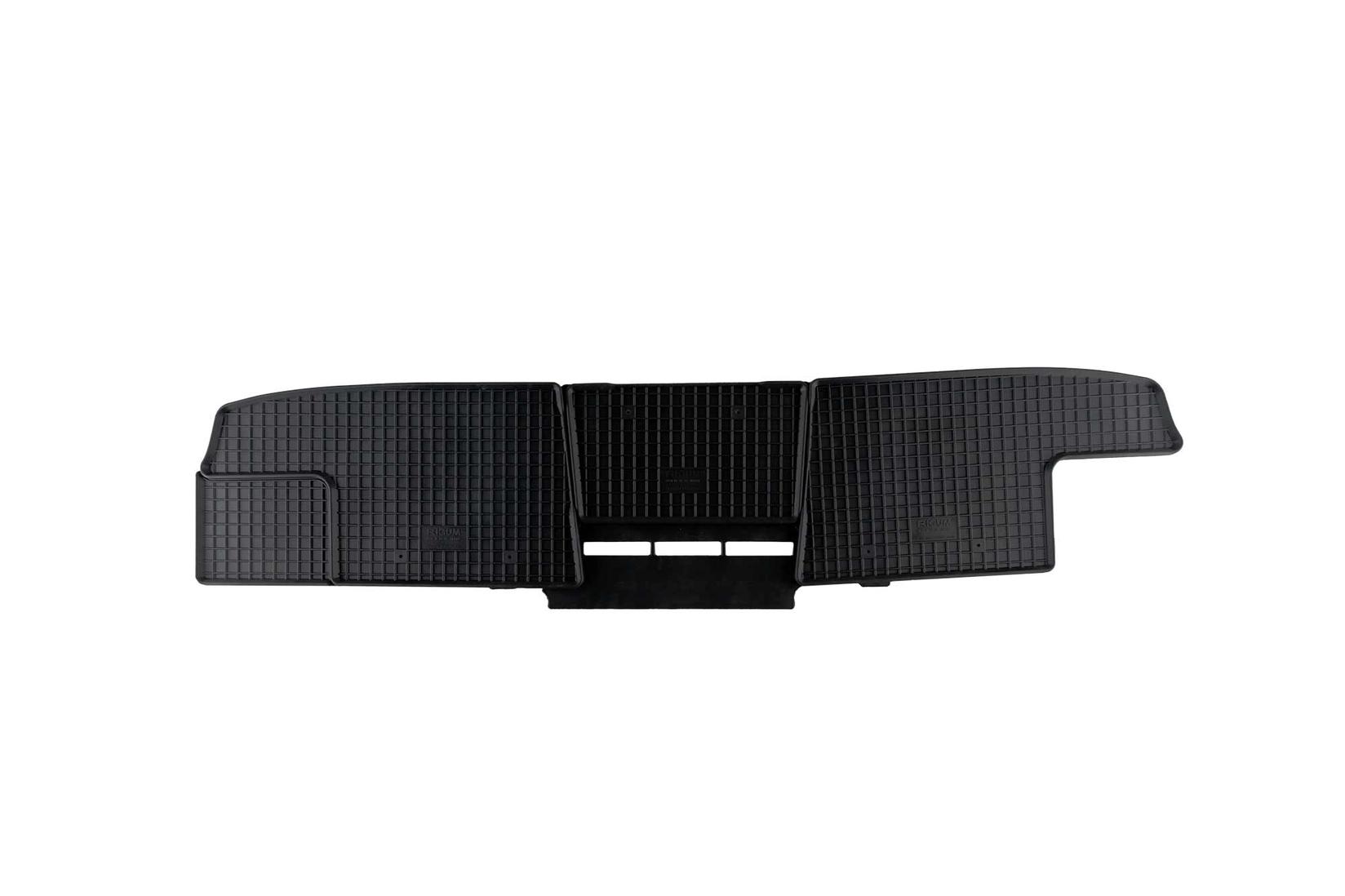 RIGUM Гумени патосници за Nissan NV300 Opel Vivaro Renault Trafic по 2014г. Fiat Talento по 2016г. Renault Trafic по 2021г. втори ред 3 дела