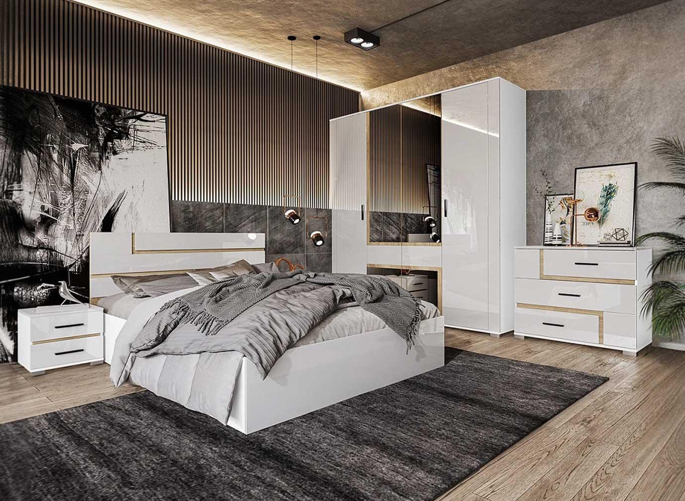 МЕБЕЛ ВИ Спална ања - сити 7075