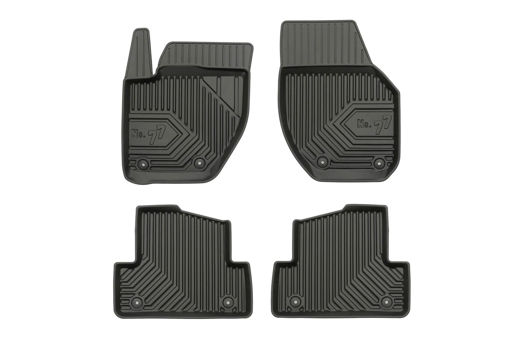 FROGUM 2.5D Гумени патосници модел 77 за Volvo V40 2012-2019 4 дела црни