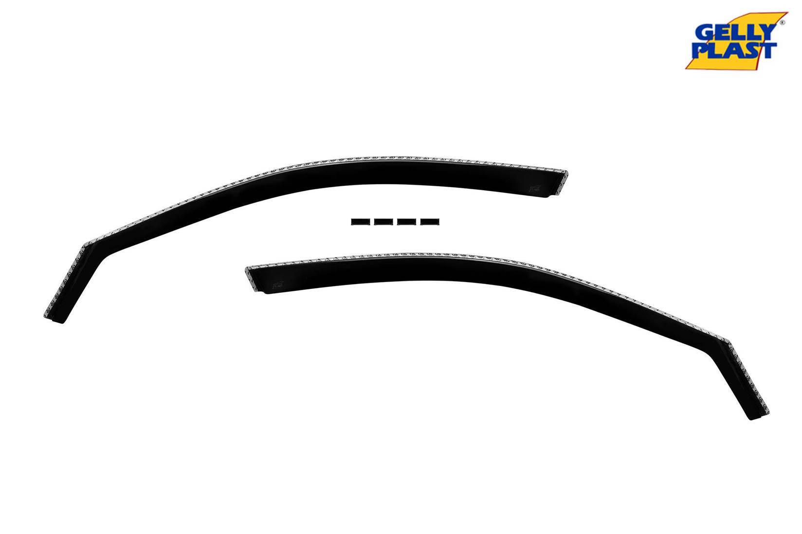GELLYPLAST Предни ветробрани Gelly Plast за BMW серија  5 Е60 седан, Е61 караван  2003-2010 со 4/5 врати, црни 2 бројки