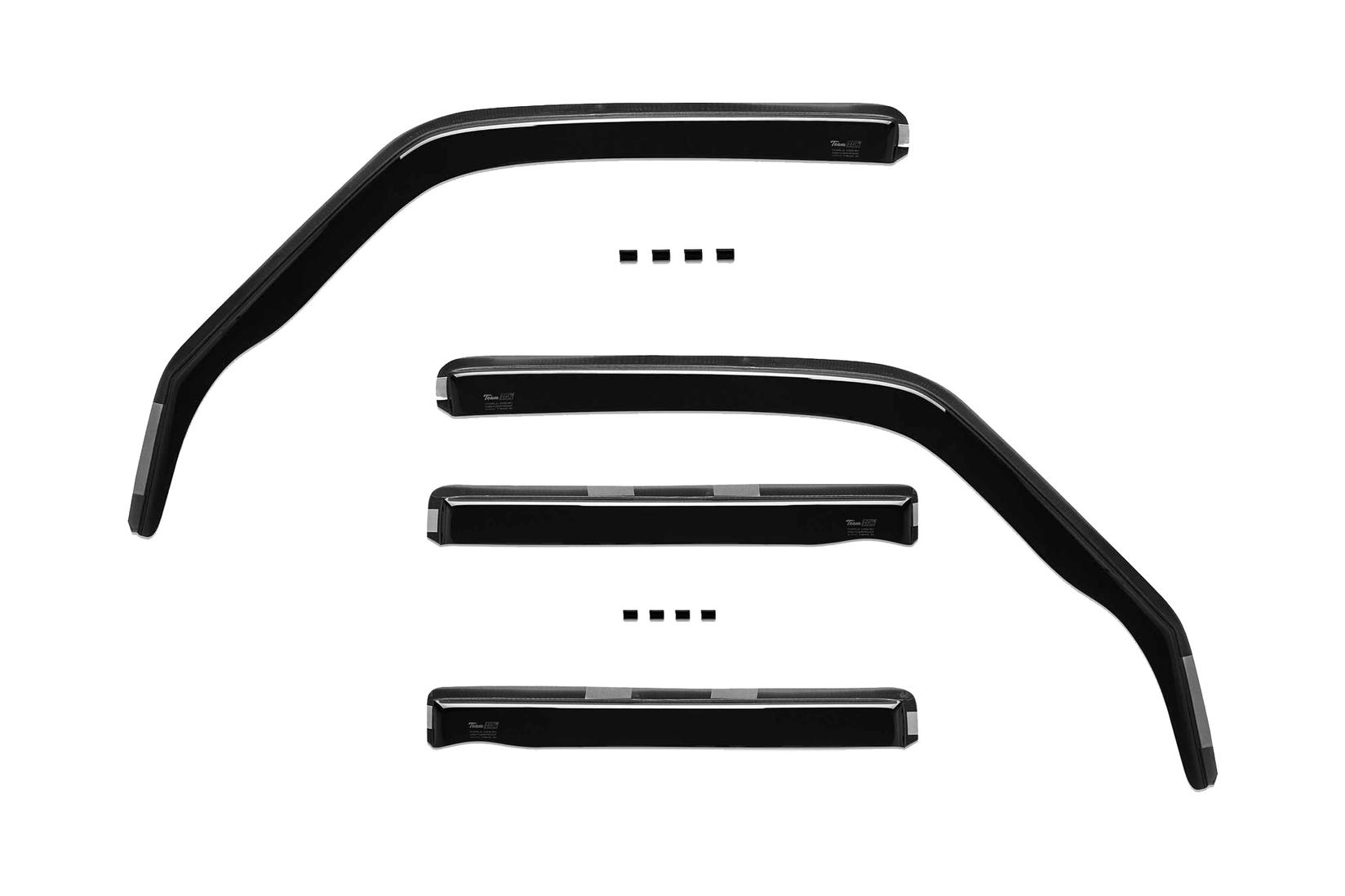 HEKO Комплет ветробрани Heko за Nissan Patrol GR Y61 5 врати после 1997  4 бр.