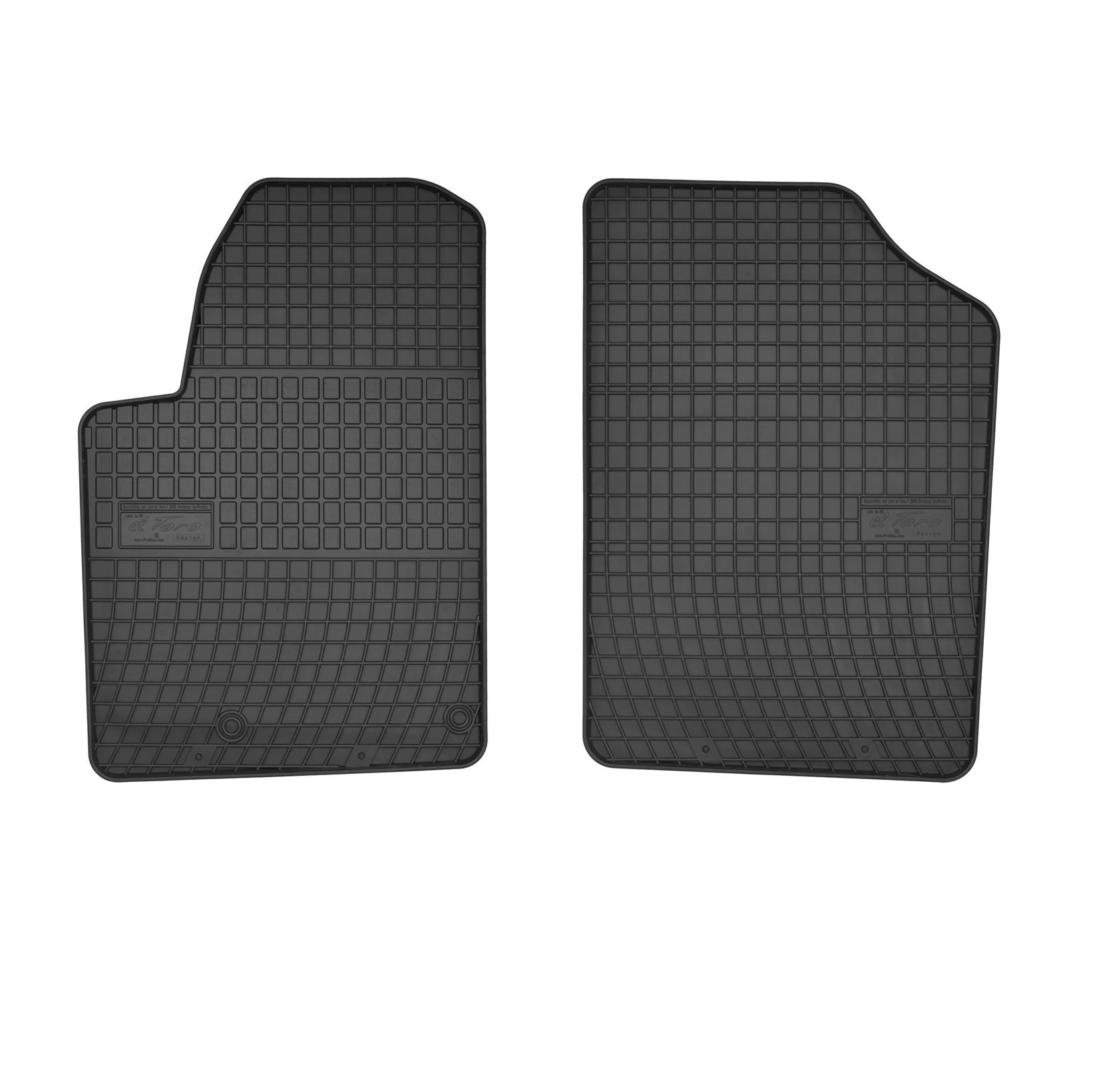 FROGUM Гумени патосници за Peugeot Partner 1999-2010 Citroen Berlingo 1999-2010 2 дела црни