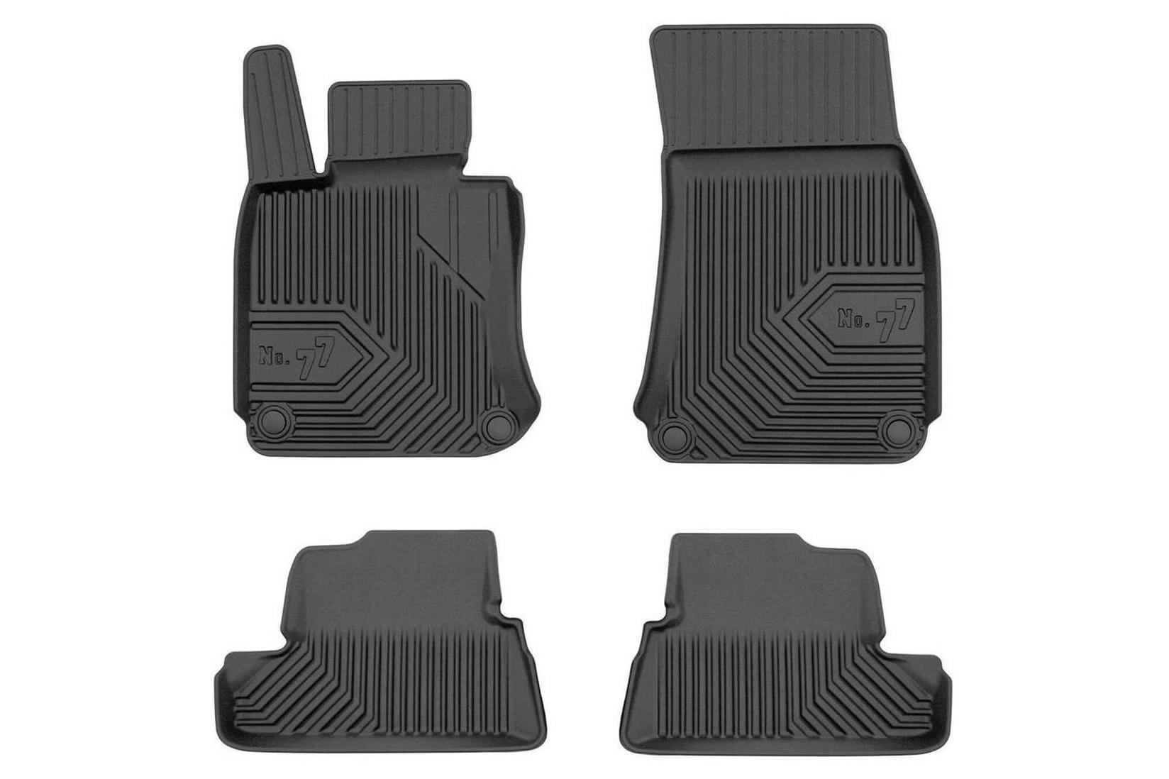 FROGUM 2.5D Гумени патосници модел 77 за BMW 6 E64 кабрио 2003-2010 4 дела црни