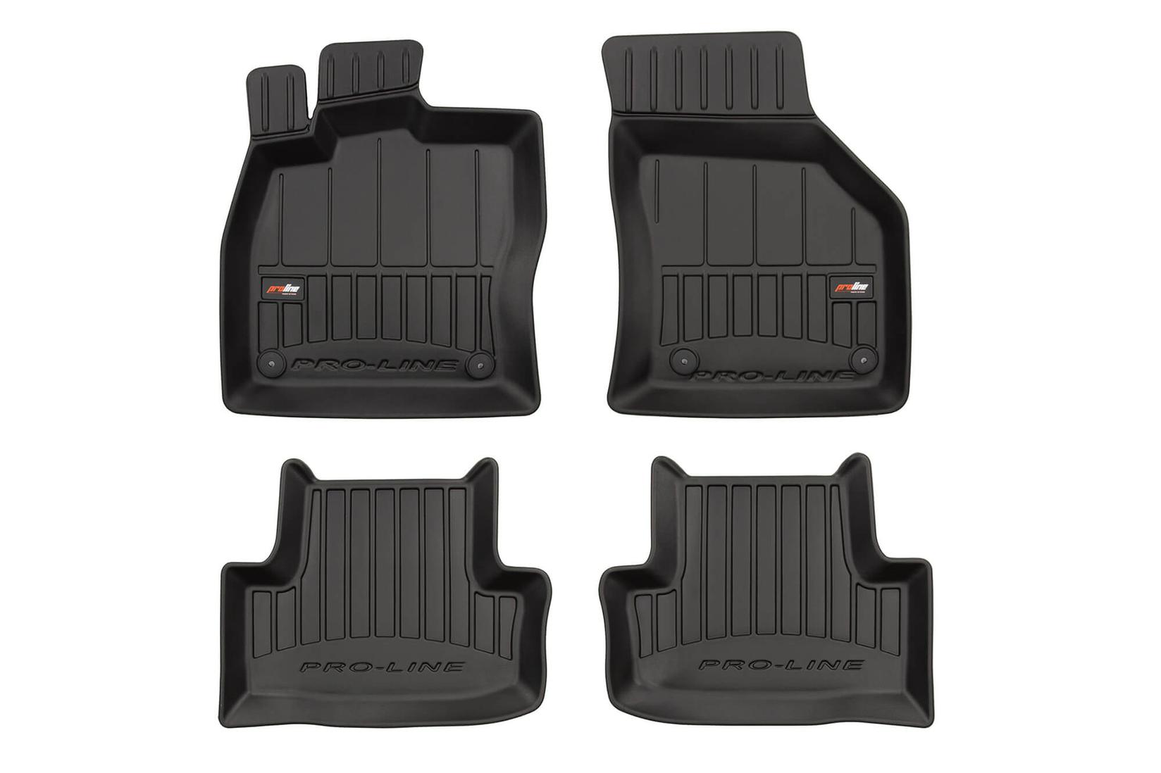 FROGUM 3D Гумени патосници за Skoda Karoq по 2017 година 4 дела црни