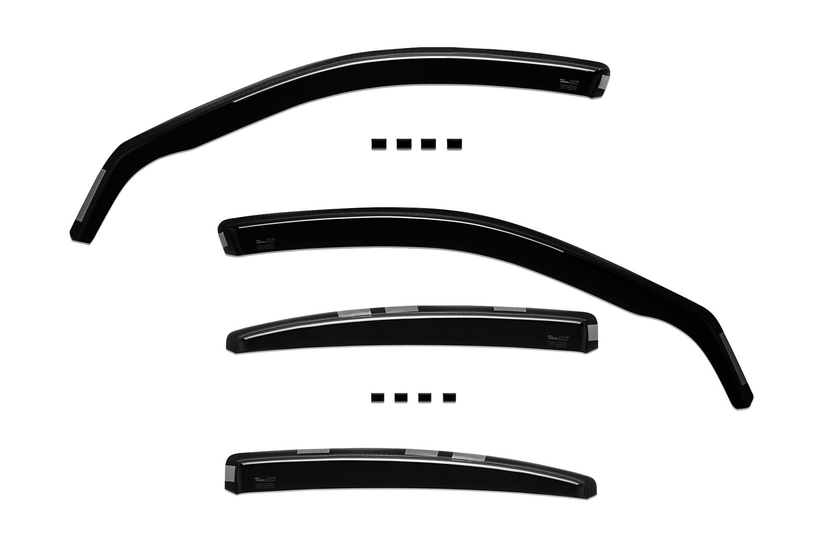 HEKO Комплет ветробрани Heko за Mercedes E класа W211 4 врати седан 2002-2009  4 бр.