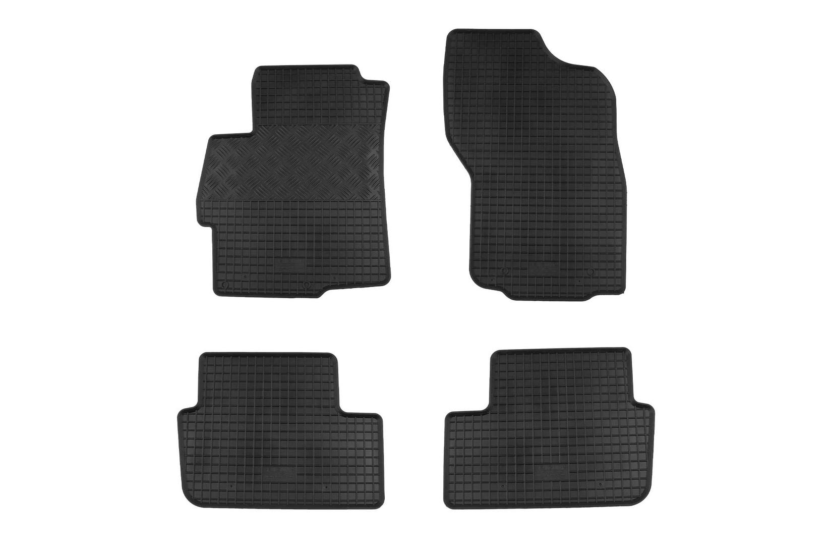 RIGUM Гумени патосници за Mitsubishi Lancer по 2008 година 4 дела црни