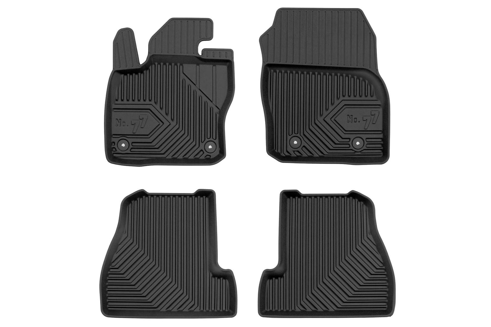 FROGUM 2.5D Гумени патосници модел 77 за Ford Focus седан хечбек караван 2010-2018 4 дела црни