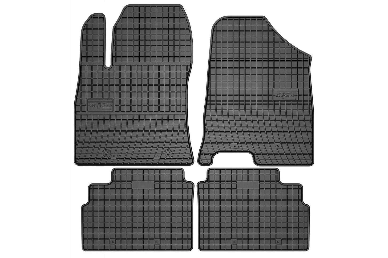 FROGUM Гумени патосници за Hyundai Kona II по 2022 година, 4 дела, црни