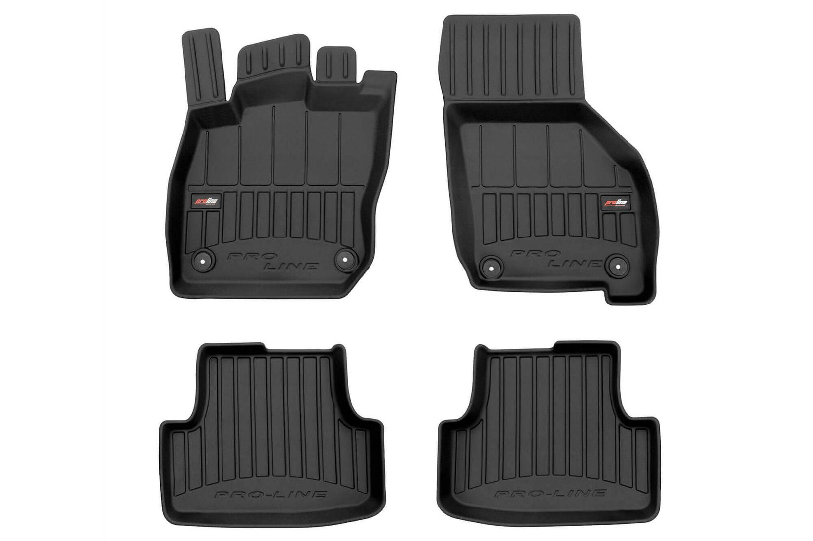 FROGUM 3D Гумени патосници за Audi A3 8Y Mild Hybrid по 2020 година, 4 дела, црни