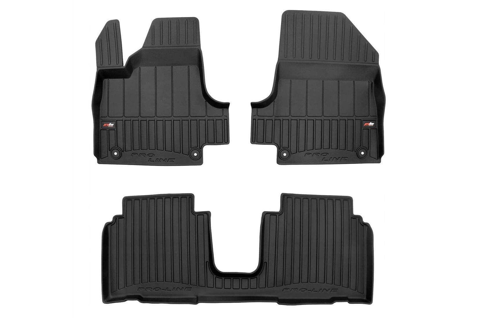 FROGUM 3D Гумени патосници за Hyundai Ioniq 5 по 2021 година, 3 дела, црни