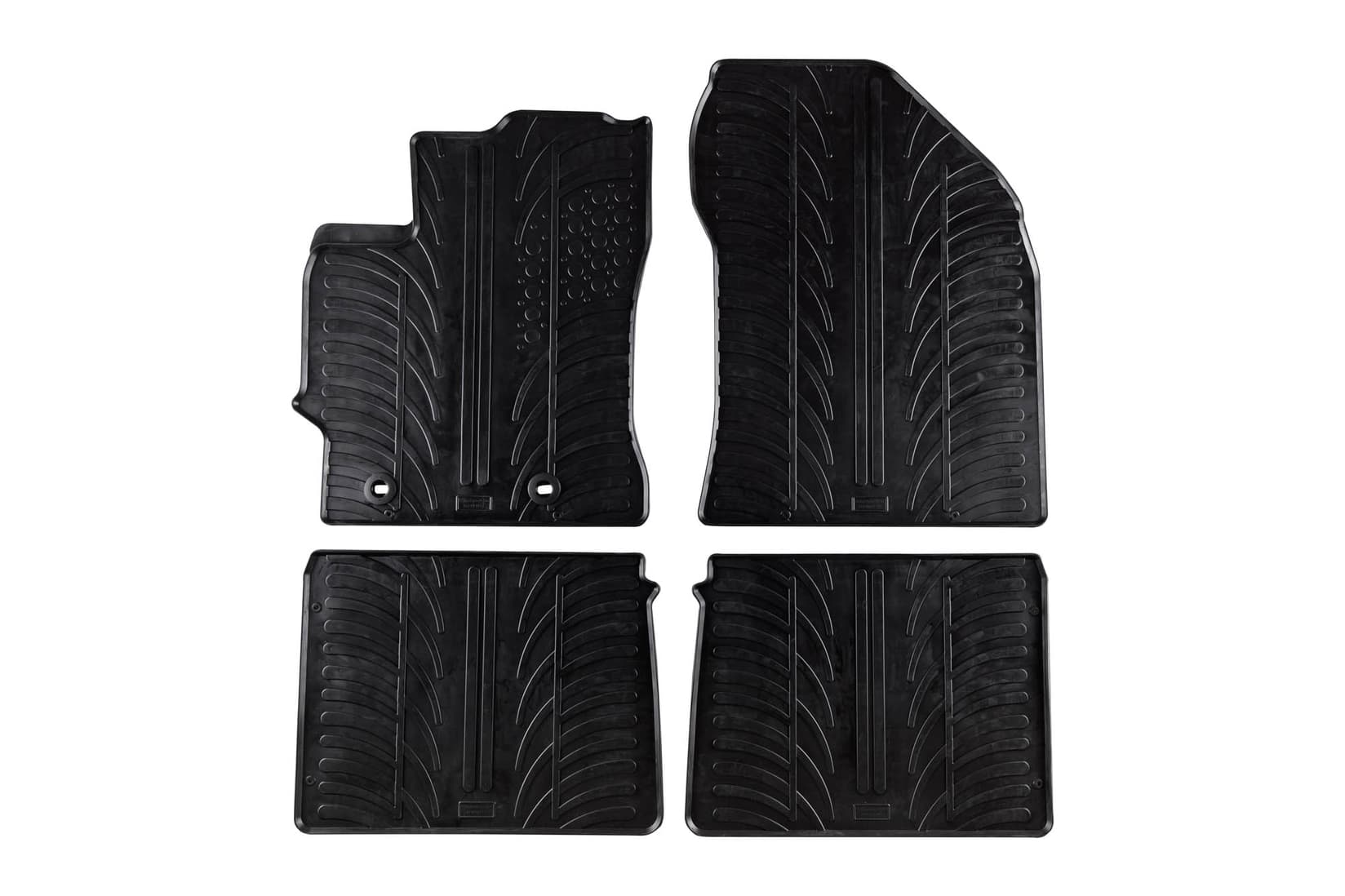 GLEDRING Гумени патосници за Toyota Corolla 2013-2018 4 дела црни