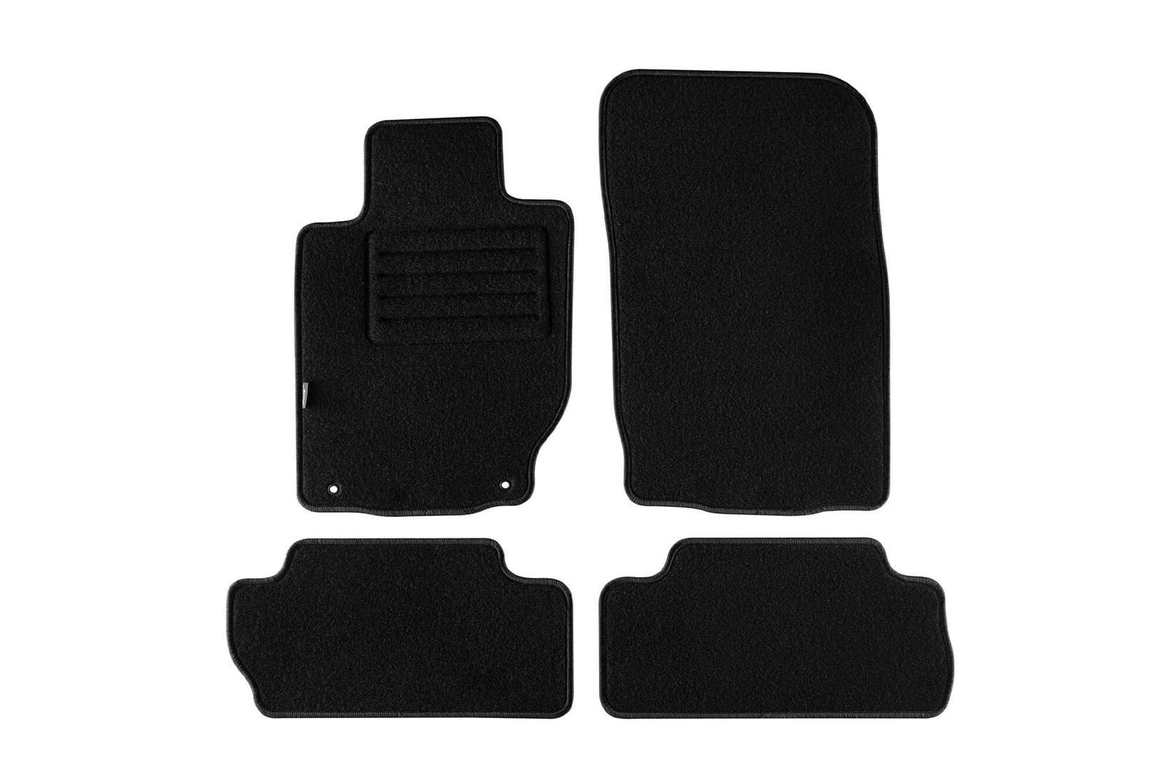 PETEX Платнени патосници за Mitsubishi L200 Club кабина после 2015г. , без отвори за вентилациo 4 дела, REX