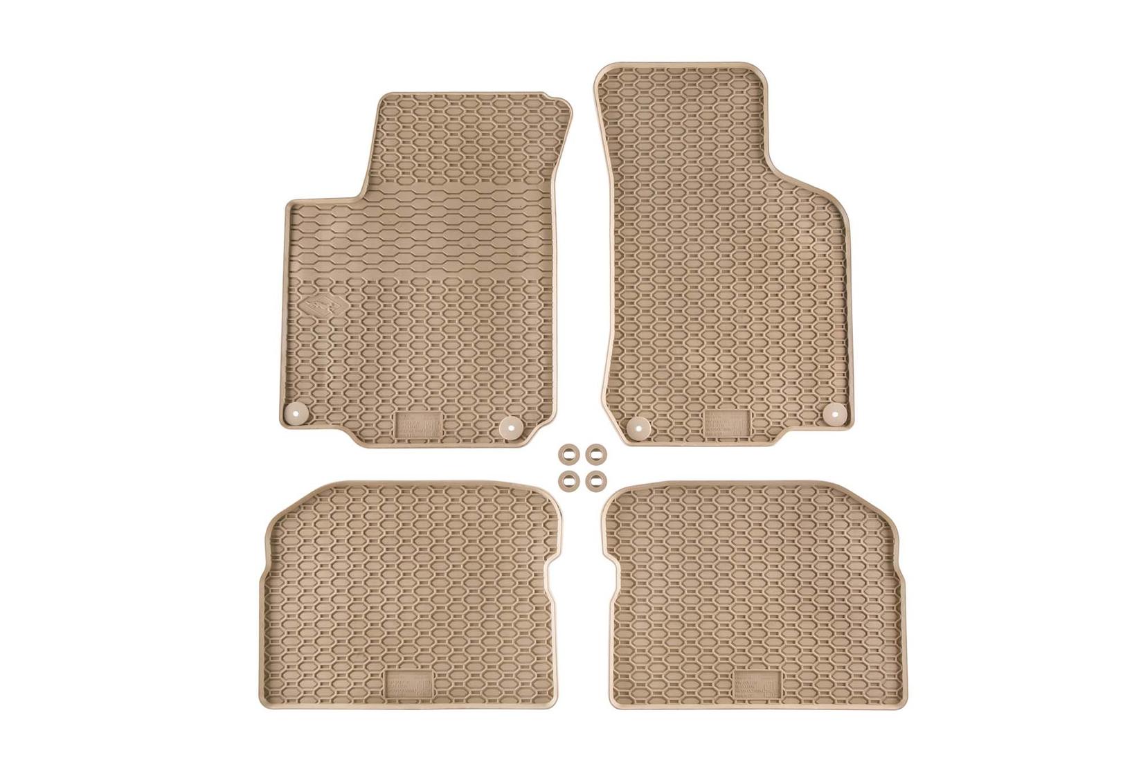 GEYER & HOSAJA Гумени патосници за SEAT Leon I/ Skoda Octavia I/ VW Bora I/ VW Golf IV/ Jetta IV 1999-2006/ VW New Bettle 1998-2010 4 дела