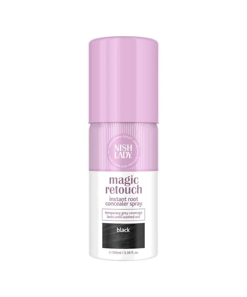 Nishlady Спреј за коса Magic Retouch Sprays (Black) 100ml