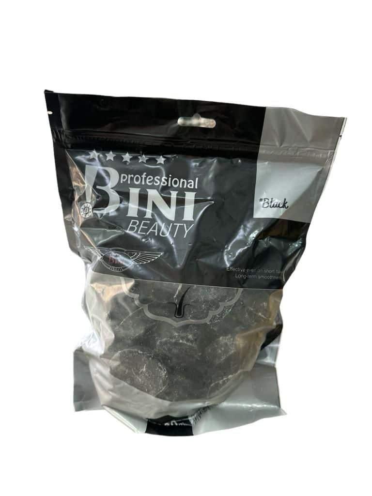 Bini Beauty Цврст восок Bini Black 1000 g