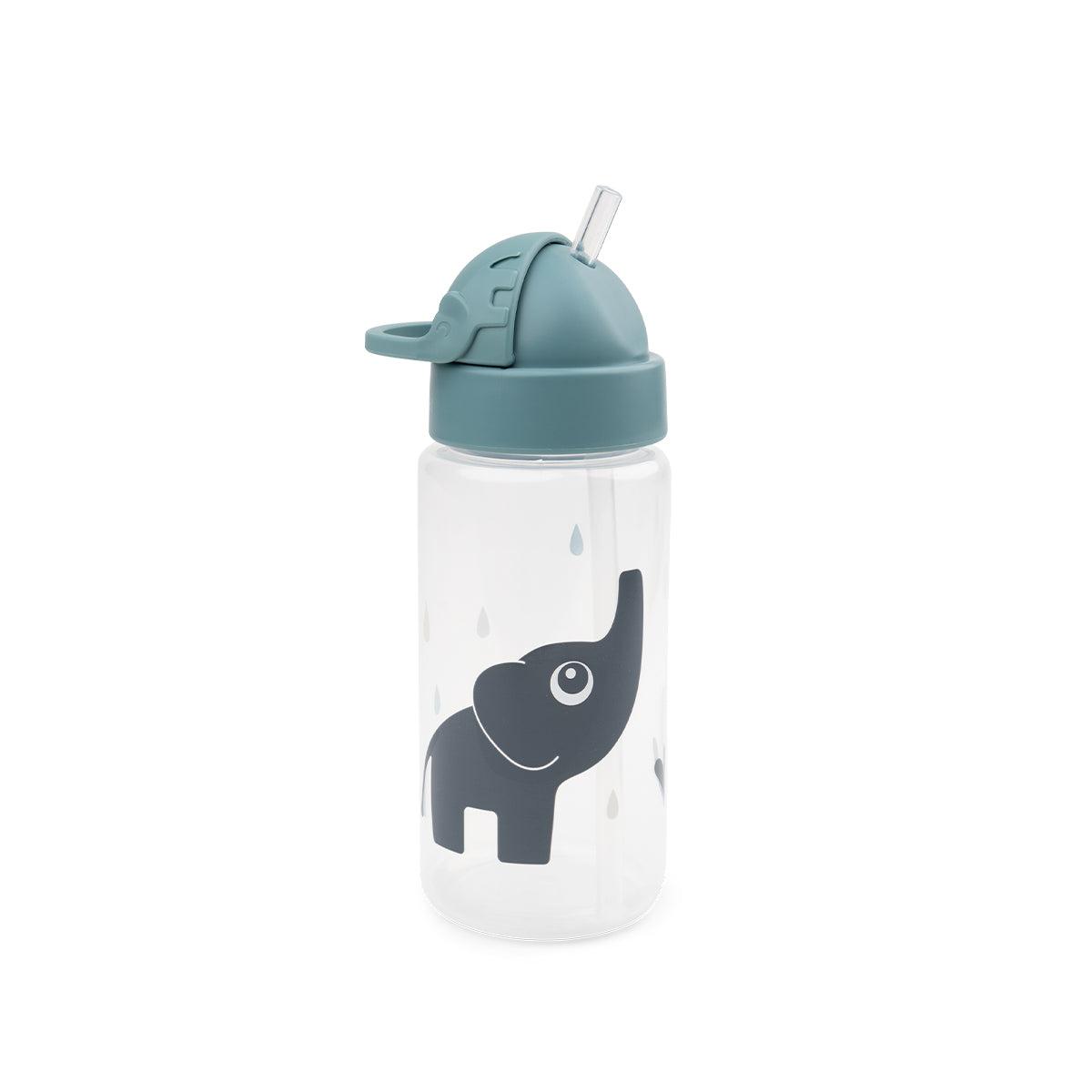 Done by Deer Шише со цевка 350ml Elphee, сино