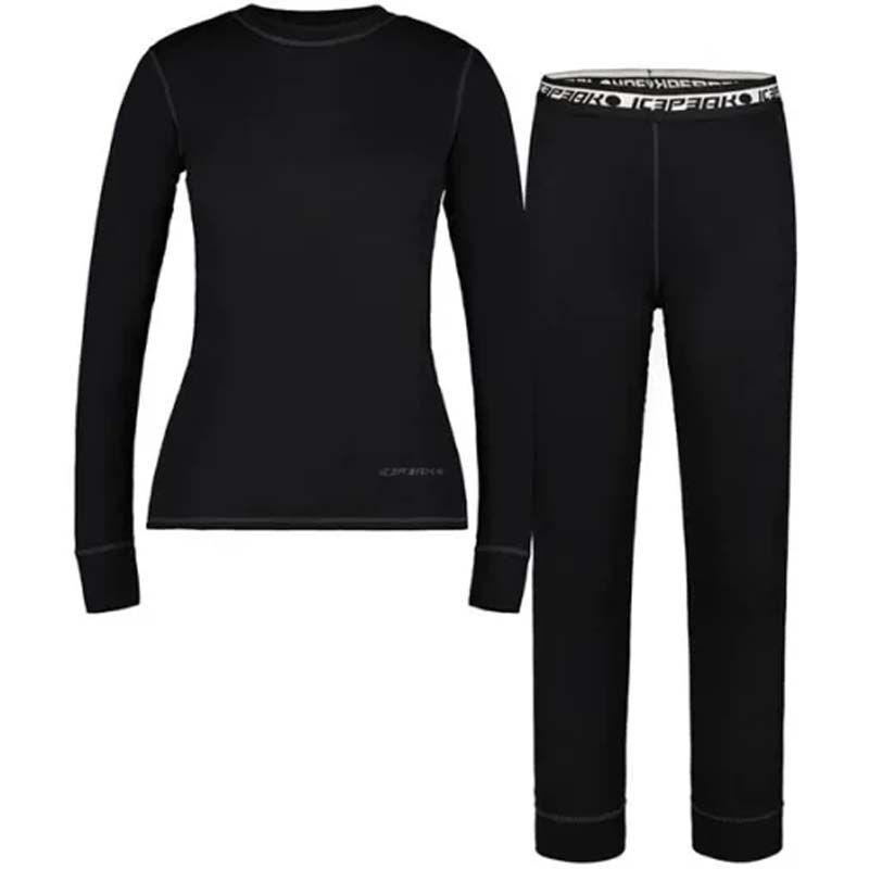 Комплет за женска спортска долна облека Ice Peak Ivey, црна