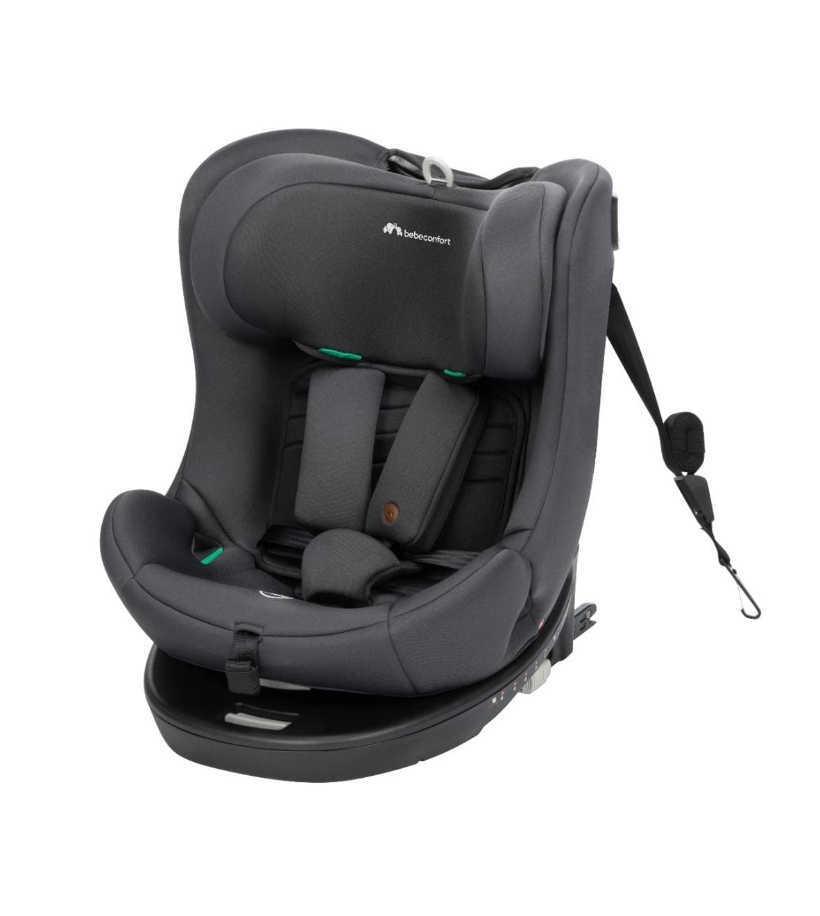 Bebe Confort Седиште за кола Athena 360 i-Size 40-150cm Mineral Темно сиво