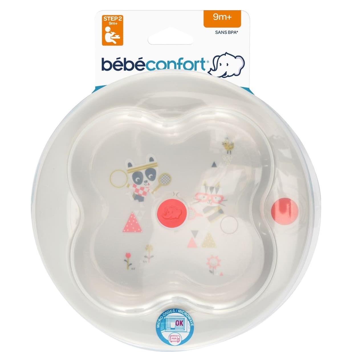 Bebeconfort Чинија со капак Sport 9m+