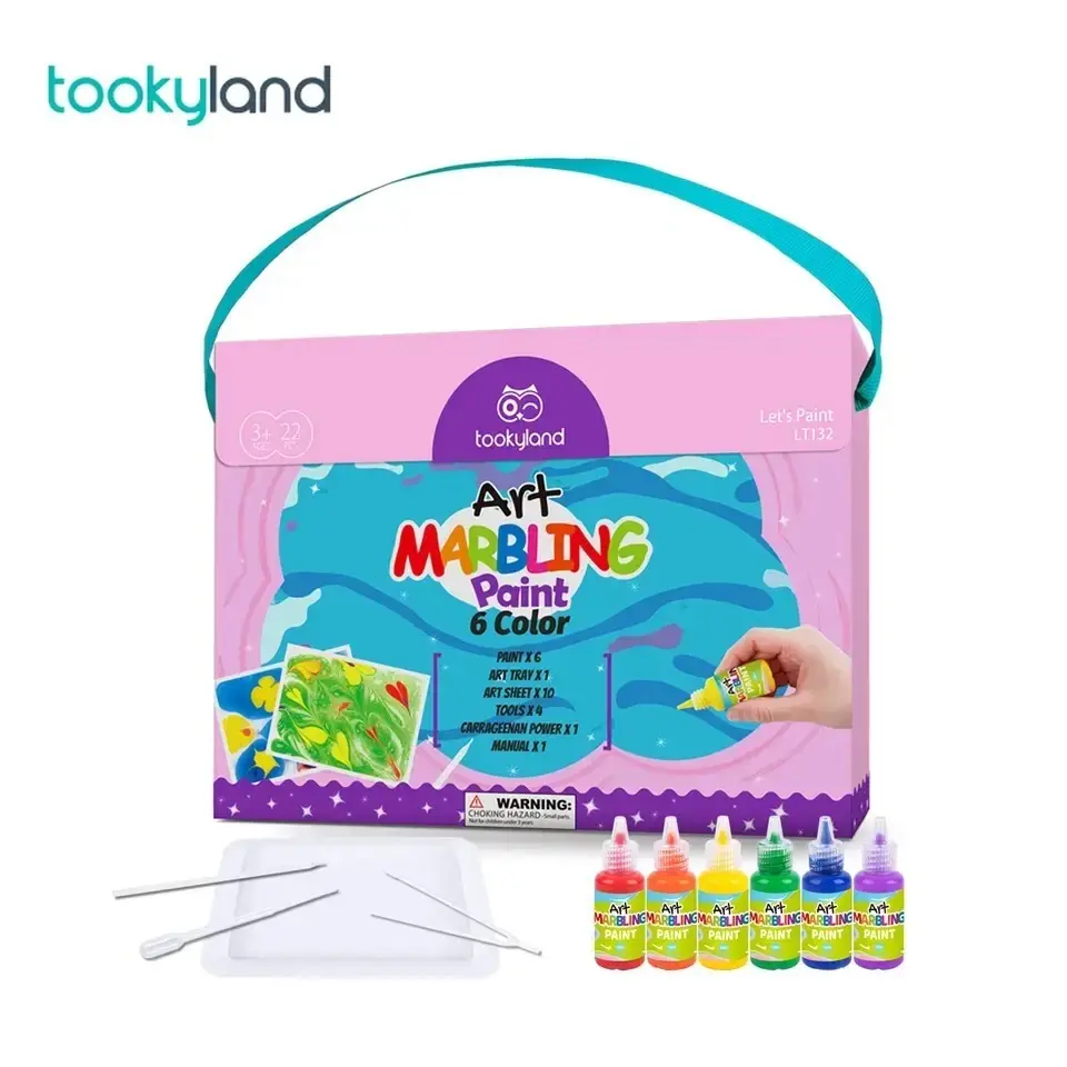 TOOKY TOY Сет За Сликање 6 Бои LT132