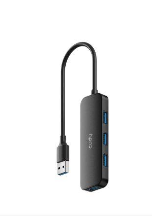 Cudy USB 3.0 хаб 4 порти 5Gbps брзина УХ40А