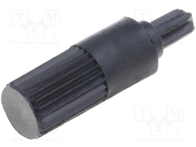 Alfa Electric Рачка за тример потенциометар CA6 Φ4mm црна CA66023B