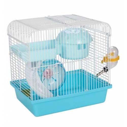PanaMa Pet Кафез за Хрчак Син 27Х20Х25cm. - Панама Пет | Kafez Za Hrcak Sin | HaMSter Cage BLue - PanaMa Pet