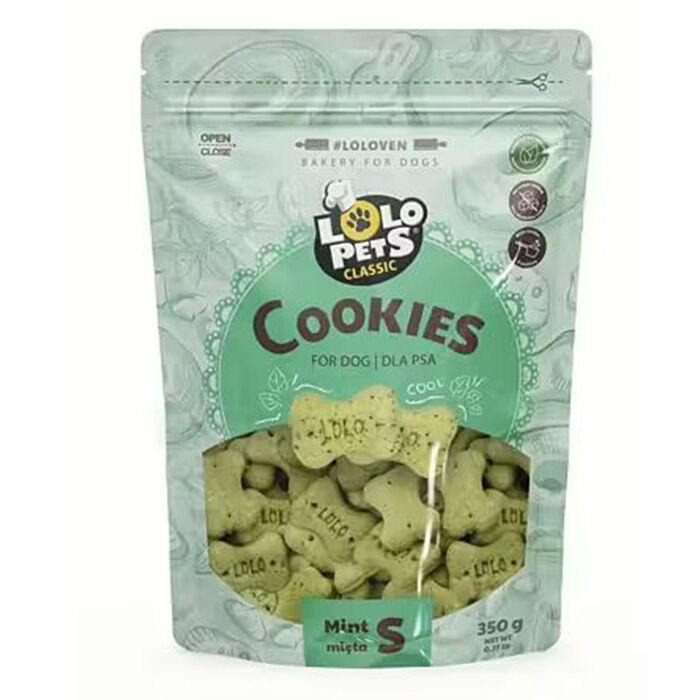 LoLo PetS Бисквити во Кеса-Минт S 350Гр. - Лоло Петс Класик