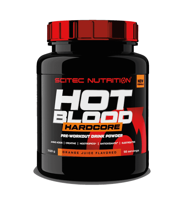 SCITEC NUTRITION Hot Blood Hardcore 700gr 56 сервирања