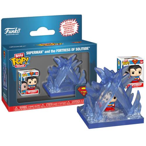 Funko Bitty Pop Towns DC Superman Superman and The Fortress of Solitude Фигура