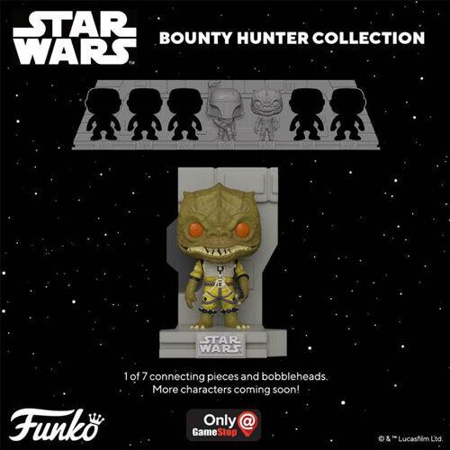 Funko POP! Deluxe: Star Wars Bounty Hunters Collection - Bossk (Special Edition) #437 Фигура