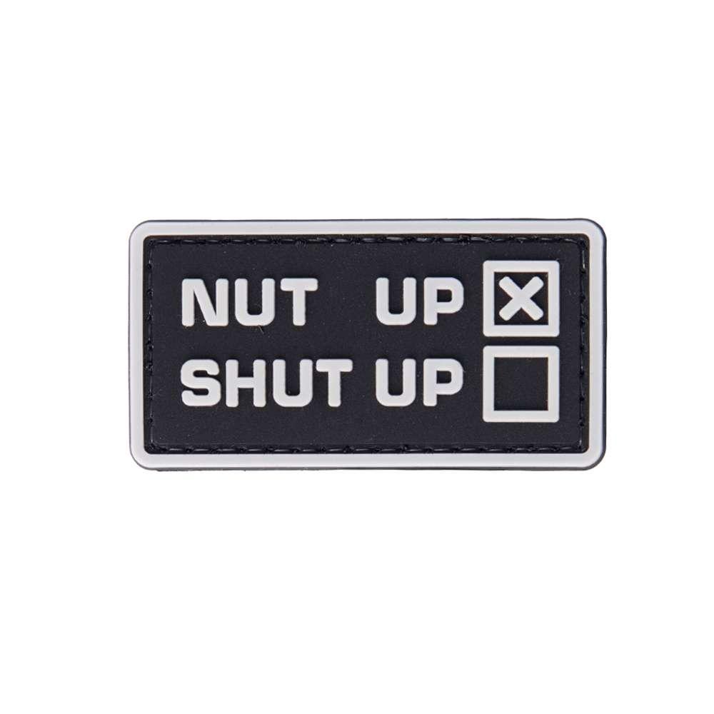 SECUBOR Лепенка nut up or shut up black 5.8x3