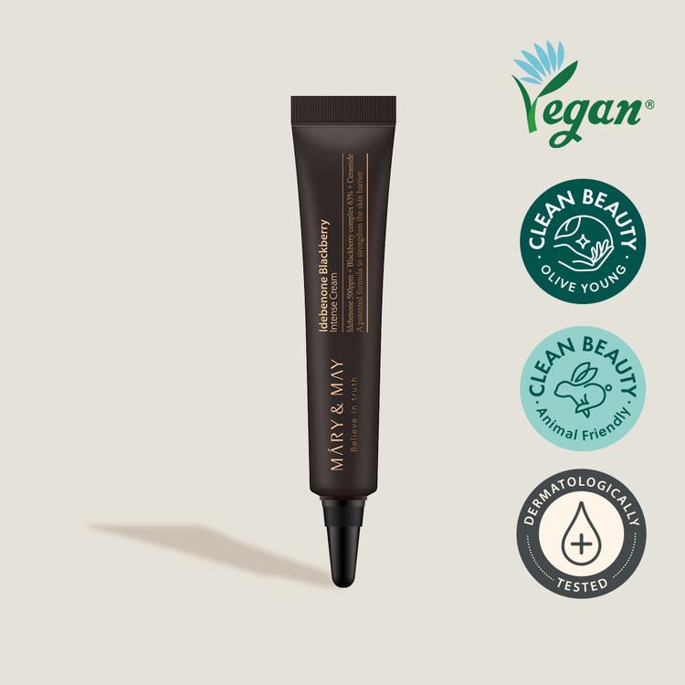 Mary&May Хидратантна крема MINI Idebenone + Blackberry complex intensive total care cream 12g
