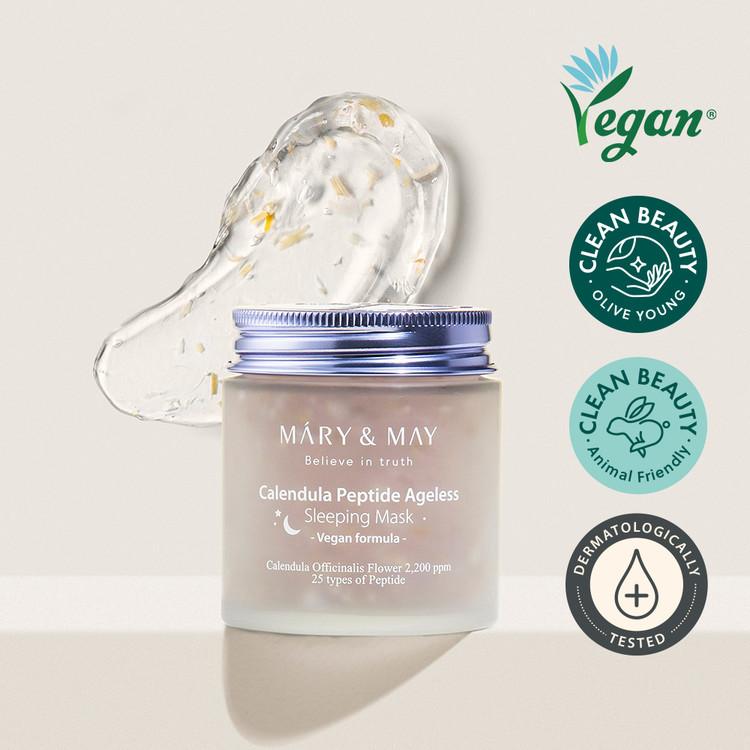 Mary&May Ноќна маска Calendula Peptide Ageless Sleeping Mask 110g