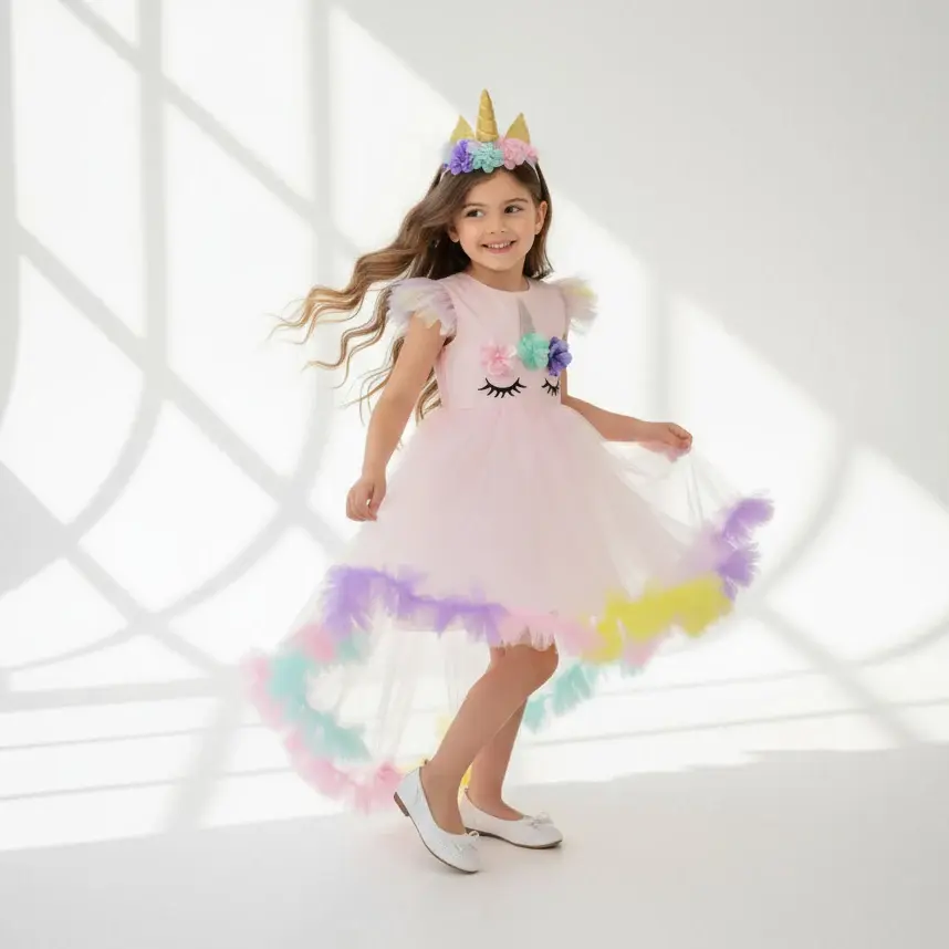 Фустан Unicorn Dream и венче