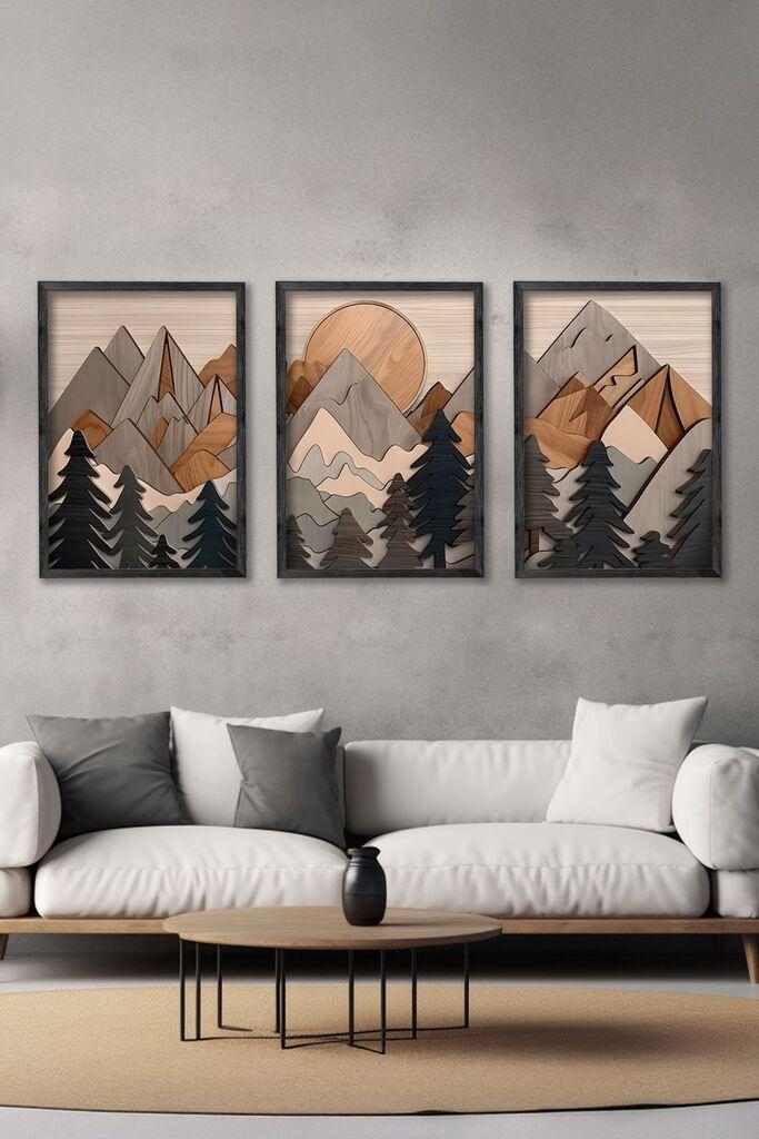 Слика од Wallity Ersy3Syhcrv61, 3 дела, 34 x 49 см