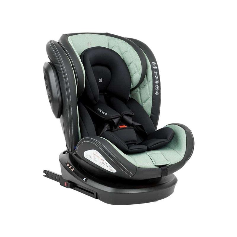 KIKKA BOO Седиште Stark Минт 2023 Isofix