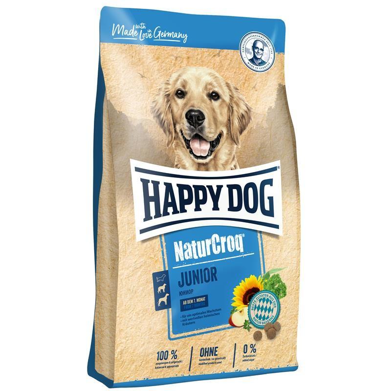 HAPPY DOG Сува храна за кучиња  NaturCroq Junior 15кг