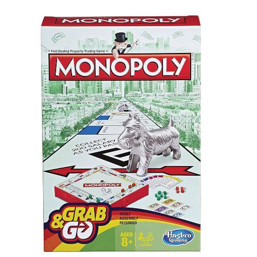 Hasbro Monopoly Grab & Go Game Друштвена игра