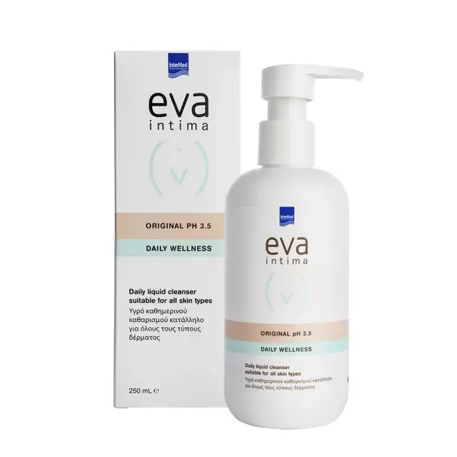 EVA INTIMA Original Bottle за интимна нега pH 3.5, сет 2 x 250 мл
