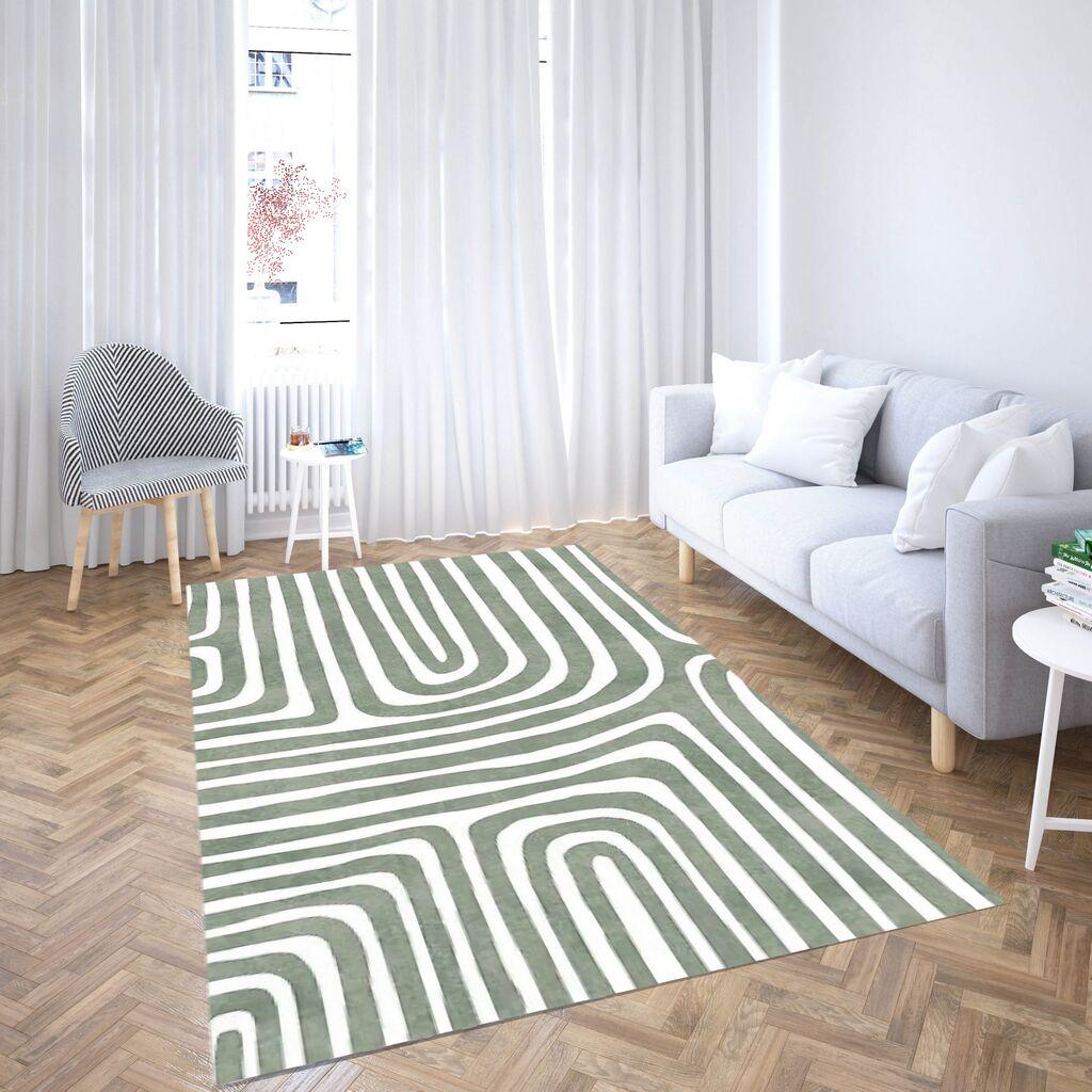 Conceptum Hypnose тепих CG_108, правоаголен, 180x280 cm, сиво-бел