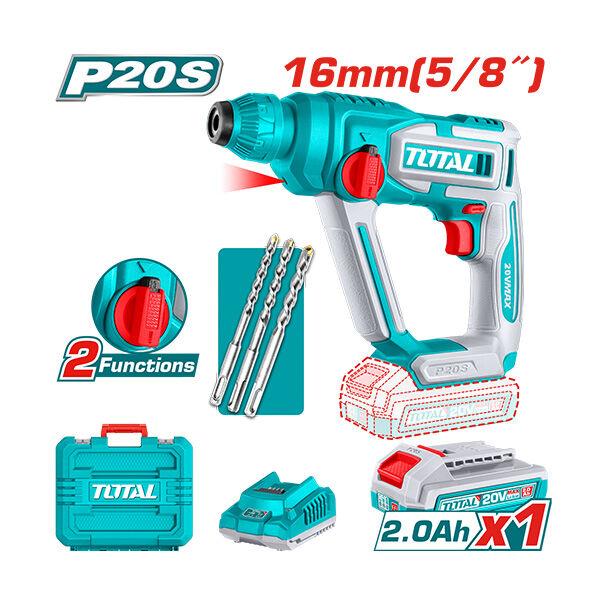 TOTAL Хилта SDS 20V 1 BAT. TRHLI201681 245097