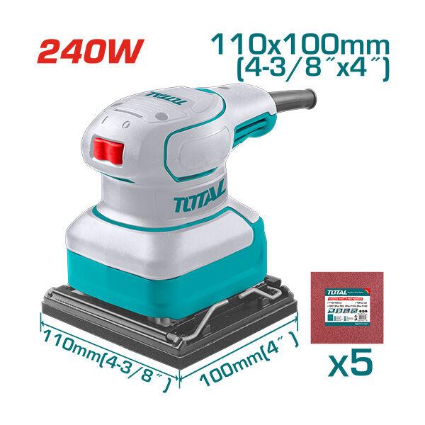TOTAL Вибрациона брусилка 240 W TF2241108 246989